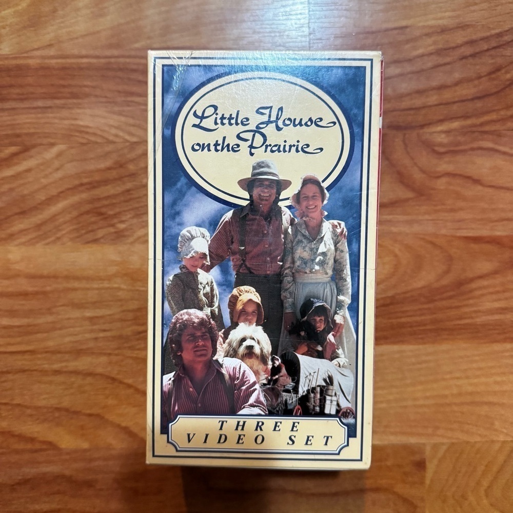 Vtg 90s Little House On The Prairie Three Video Set VHS Brand New Sealed